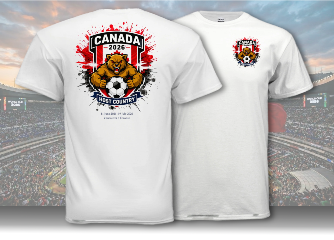 Canada Team Gear Host Country LIMITED EDITION T-Shirt - 2026 Soccer Fan Gear-1