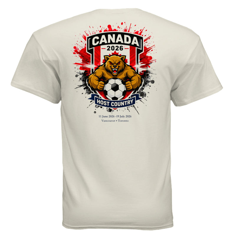 Canada Team Gear Host Country LIMITED EDITION T-Shirt - 2026 Soccer Fan Gear-zoom-